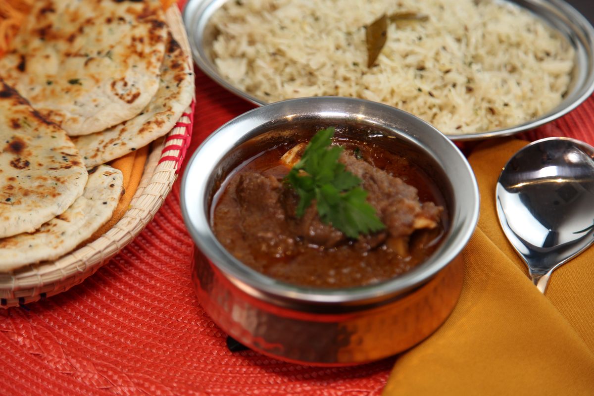 Kashmiri Rogan Josh at Mantraa Indian restaurant